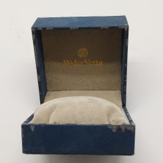 Cofanetto per orologio Wyler Vetta blu e grigio con evidenti spellature 2