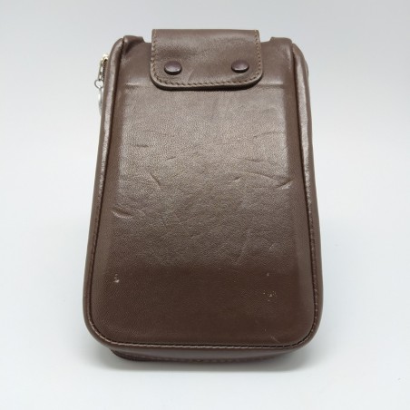 Borsa per macchina fotografica Leitz Wetzlar M5 Leica, zip, marrone. Come nuova