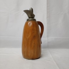 Aldo Tura thermos anni 60 rivestito in legno h. 29 cm 2