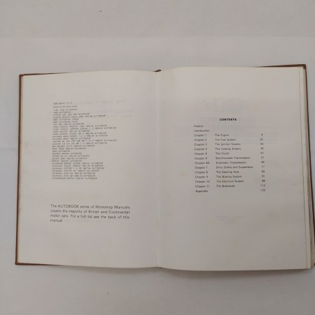 Workshop manual Austin Morris 1100Mark 1, 1962-67 in inglese. Macchie