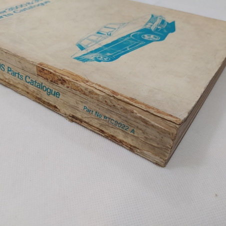 Manuale Parts Catalogue Rover 3500, 3500S, ottobre 1974. Sbucciature e macchie