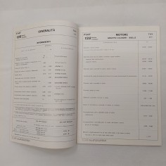 Fiat Dati principali per le riparazioni mod. 128, 1973. Macchie 2