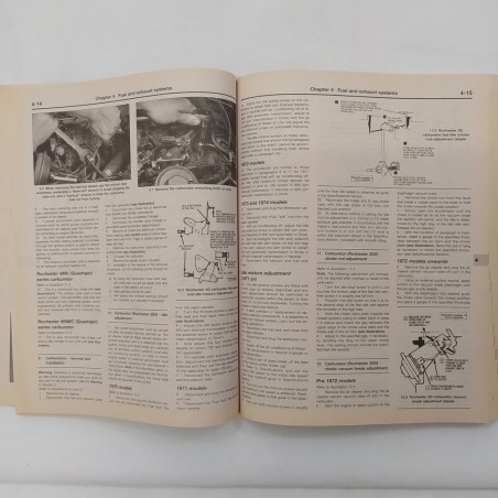 Manuale riparazioni Pontiac Firebird 1970-81 mod. V8 in inglese
