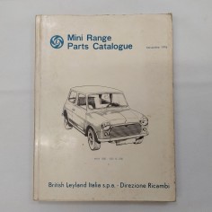 Manuale ricambi 1976 Mini Range Parts Catalogue in inglese, Mini 1000,1001,1300