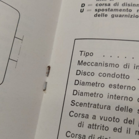 Vetture Fiat mod. 128 Dati principali per le riparazioni, 1970. Strappi