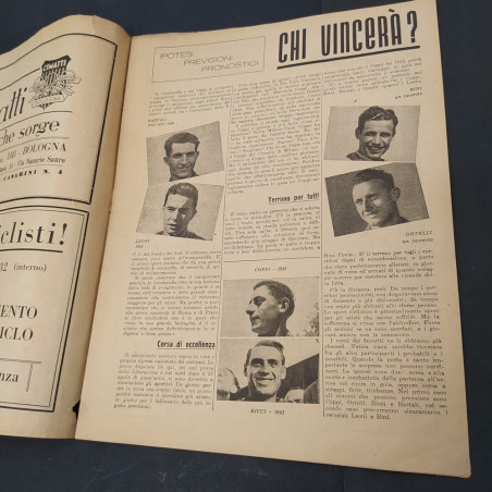 Edizione speciale della Gazzetta dello Sport Campionato assoluto ciclismo 1945
