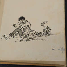 Libro Pinocchio di Collodi, Ed. La sorgente 1954, copertina rigida. Ingiallito 2