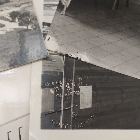 Lotto di 24 foto di stabili e macchinari di scuole militari varie anni 20-30-40