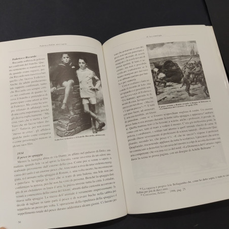 Libro Federico Fellini mio cugino, Ezio Lorenzini, 1999. Buono