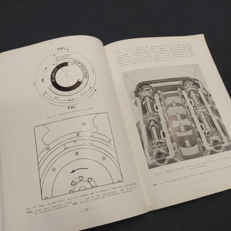Libretto Uso e manutenzione auto Alfa Romeo Romeo 2 benzina, 1964. Macchie