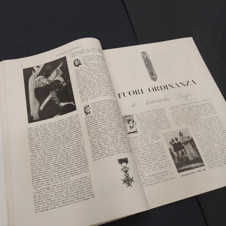 Rivista Il Superfluo Illustrato num. 1 del 1955. Buone condizioni,ingrigimento