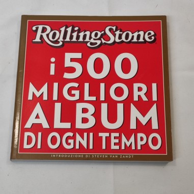 Volume Rolling Stone I 500 migliori album  anno 2006 libro raro