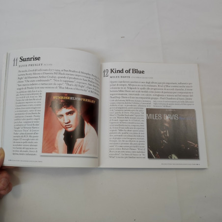 Volume Rolling Stone I 500 migliori album  anno 2006 libro raro