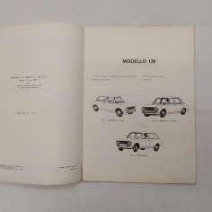 Fiat Vetture mod. 128, Dati principali per le riparazioni, 1970. Macchie 2