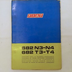 Catalogo parti di ricambio Fiat 682 N3-N4； T3-T4, 1973. Condizioni mediocri
