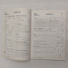 Auto Fiat modello 128, Dati principali per le riparazioni, 1973. Mediocre 2