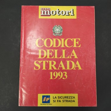 Codice della strada 1993, allegato a Gente motori. Pagine interne ingiallite