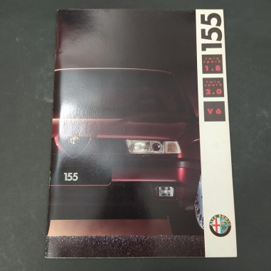 Catalogo Alfa Romeo vetture mod. 155 Twin Spark 1.8 - 2.0 - V6. Polvere