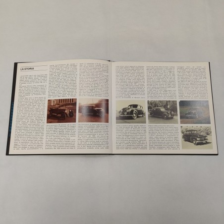 Libro sulla storia di Volvo. Rilegatura in tessuto impolverato. Buono