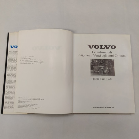 Libro Volvo Le automobili dagli anni venti agli anni ottanta, Bjorn Eric Lindh