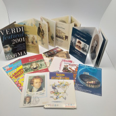 Lotto di 19 cartoline e raccolte di cartoline di compositori e varie. Buono 2