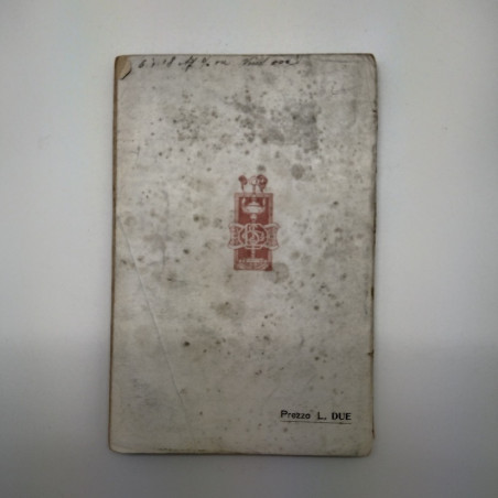 Libro Il Catechismo dello Chauffeur, Casimiro Boella, 1914. Rilegatura cedevole