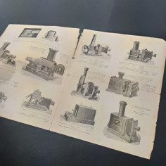 Catalogo di lanterne per carrozze in inglese e francese fine '800. Strappi 2