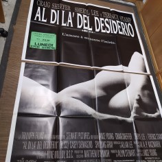 Manifesto originale Al di là del desiderio 1997 Forellini di affissione. Due ... 2