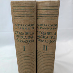 Lotto di 2 volumi Storia della Musica dal 600 al 900 2