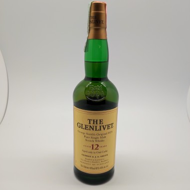 Whisky The Glenlivet 12 anni 70 cl 40% livello alto