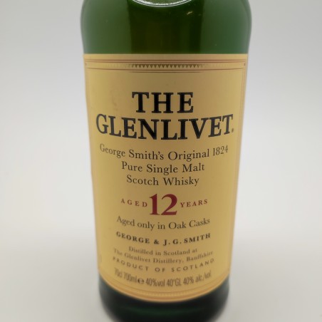 Whisky The Glenlivet 12 anni 70 cl 40% livello alto