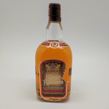 Whisky King Ransom 12 anni 75 cl 43% etichetta danneggiata