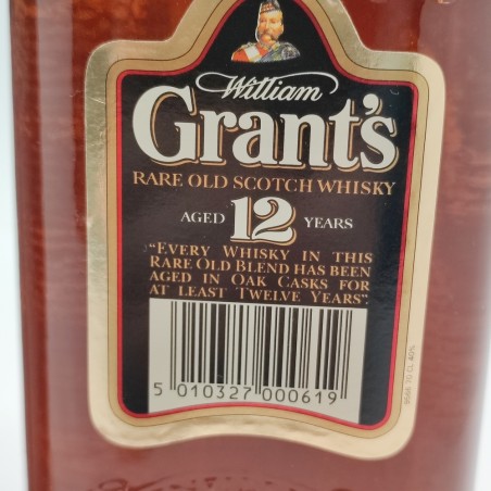 Whisky William Grants 12 anni 75 cl 43% astuccio in cartone