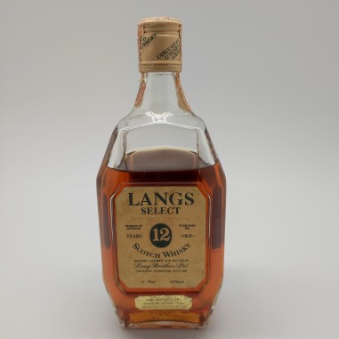 Whisky Langs Select 12 anni forte perdita 75 cl 43%