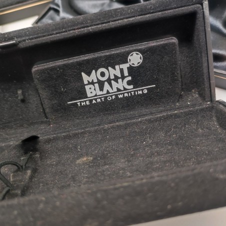 Lotto di 3 scatole vuote per penne Montblanc con relativi libretti