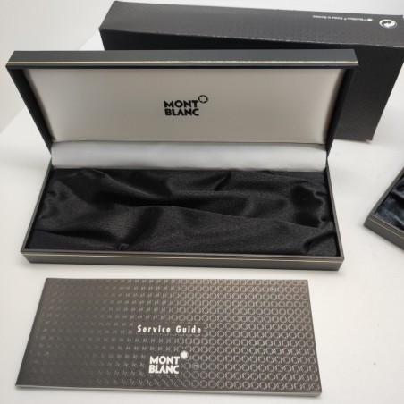 Lotto di 3 scatole vuote per penne Montblanc con relativi libretti