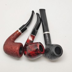 Lotto di 3 pipe inusate anonime senza indicazione del produttore 2