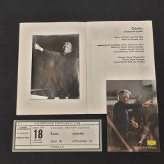 Volumetto Salisburgo festival 1970 con foto autografa Herbert von Karajan 2