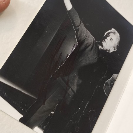 Volumetto Salisburgo festival 1970 con foto autografa Herbert von Karajan
