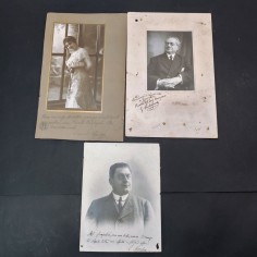 Lotto di 3 foto autografate Camila Quiroga Gennaro Pantalena e L. Maresca 2