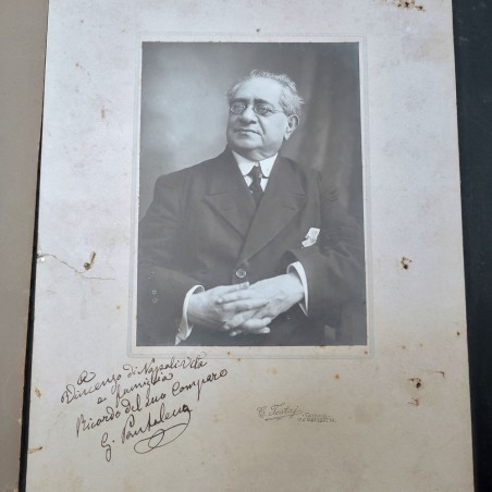 Lotto di 3 foto autografate Camila Quiroga Gennaro Pantalena e L. Maresca
