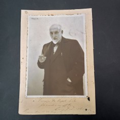 Foto con dedica di Luigi Pirandello a Vincenzo Di Napoli-Vita 1927 2