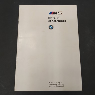 BMW MS Oltre la concorrenza Product handbook 7. Impolverato