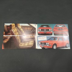Cartellina Press Release Alfa Romeo Sprint, 1976. Macchie e pieghe 2