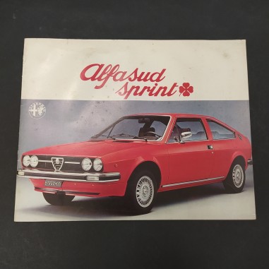 Catalogo Alfa Romeo mod. Alfasud Sprint. Macchie diffuse