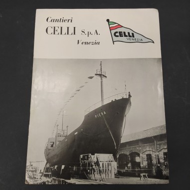 Catalogo Cantieri Celli Venezia, 1958. Piccoli strappi e macchie