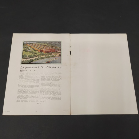 Catalogo motori fuoribordo Johnson Sea Horses 1930. Timbri, strappi