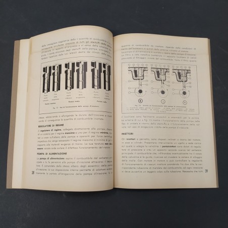 Manuale Istruzioni per le riparazioni Bianchi veicoli Civis 51, 1952. Macchie
