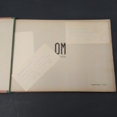 Catalogo parti di ricambio autotelaio Titanio OM, 3° ed. 1946. Macchie umidità 2