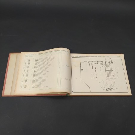 Catalogo parti di ricambio autotelaio Titanio OM, 3° ed. 1946. Macchie umidità